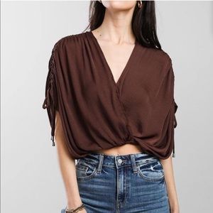 Free People Rachel silky top